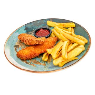 Хрупкаво пиле  + Кока Кола 330мл