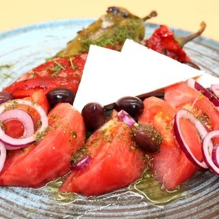 Белени домати с прясно краве сирене (350гр)