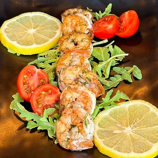 Глазирани скариди с копър и чесън (150г)