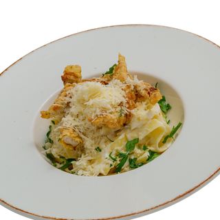 Талиатели Алфредо с Хрупкаво Пиле