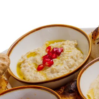 Печен патладжан с тахан (150г)