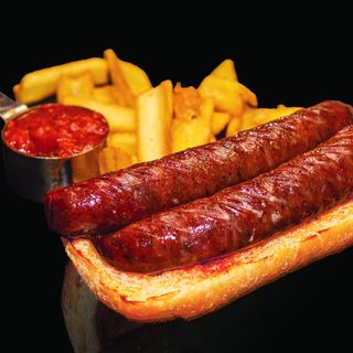 Домашен петрохан с картофени лодки и фермерска лютеничка (400г)