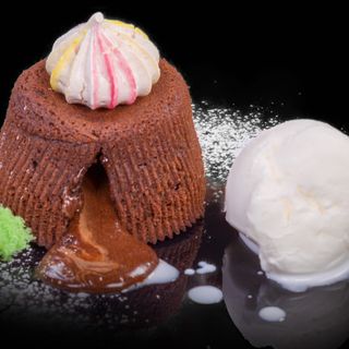 Шоколадово суфле със сладолед (130г)