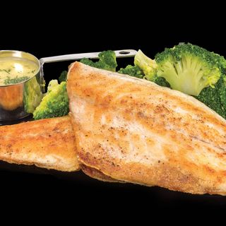 Филе от лаврак на плоча (350г)