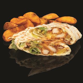 Тортила с хрупкаво пиле