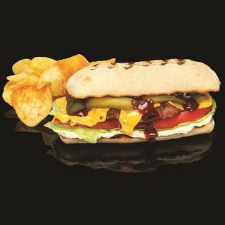 Чабата с телешко