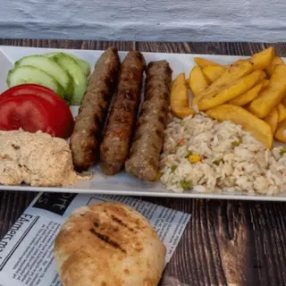 BBQ Menu Свински кебапчета 2бр