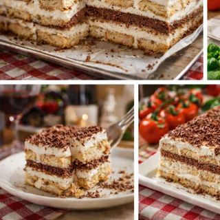 Бисквитена торта с маскарпоне и настърган шоколад