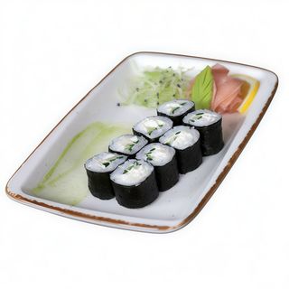 Хосомаки с краставици и Филаделфия 