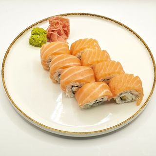 Nori Rolls със сьомга и манго