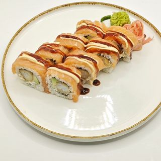 Nori Rolls хрупкави скариди и сьомга