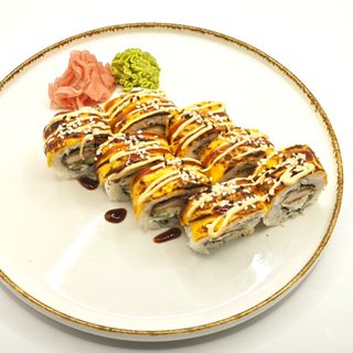 Nori Rolls с хрупкаво пиле и чедър (220г)