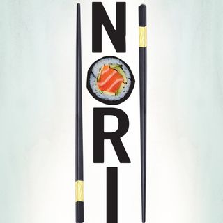 Темпура вулкан със запечена сьомга и манго