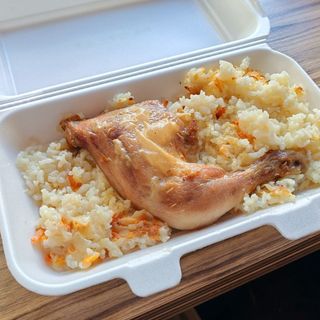 Пиле с ориз