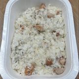 Ризото с пиле, гъби, сметана и кашкавал (450г)