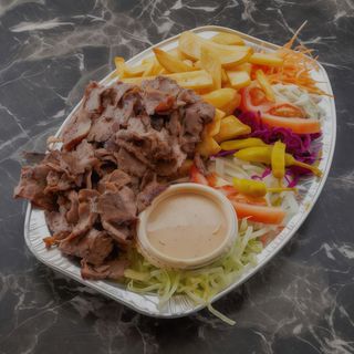 Порция дюнер с телешко месо