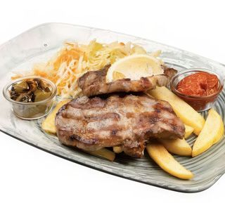 Свинска вратна пържола (400г)