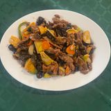 102.Телешко с китайски гъби бамбук и зеленчуци (800г)