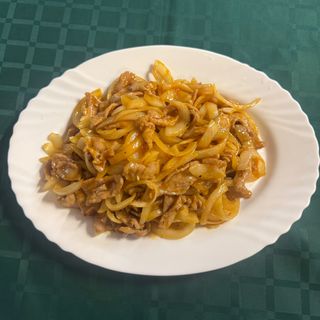 508.Пържено свинско с лук (800г)