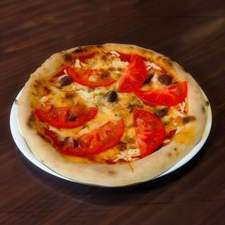 Пица Марги със сирене и домати 27см