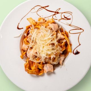 Паста Салмоне с Дива Сьомга