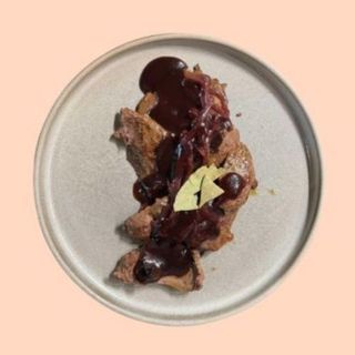 Телешки дроб по венециански (200г)