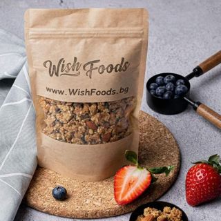 Wish Foods Хрупкава гранола - пакет 300гр
