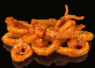 Калмари в сладко - кисел сос (250гр.)