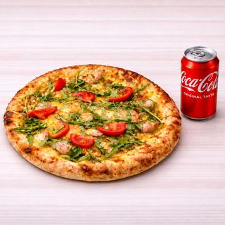Пица Далия (32см) + Coca-Cola кен (330ml)