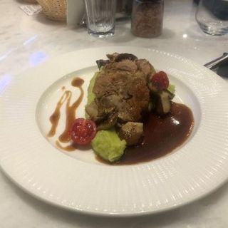 Телешко осо буко с лимонено ризото и гремолата ( 380 г)