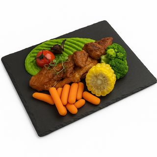 СВИНСКИ ЛАРДОН С МЕДЕНА ГЛАЗУРА 350гр. 