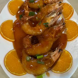 179. Кралски скариди със специален соев сос (5бр-300г)