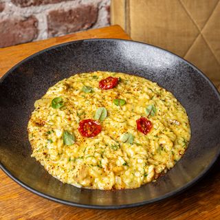 РИЗОТО С ПИЛЕ И ТИКВИЧКА