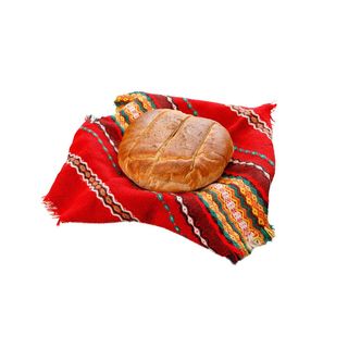 Домашна питка с масло и шарена сол (ОБ)