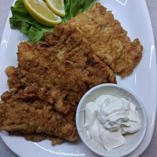 Филе от бяла риба пане