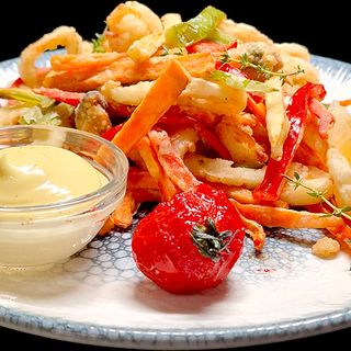 ХРУПКАВИ ЗЕЛЕНЧУЦИ С МОРСКИ ДАРОВЕ  300 гр.