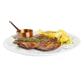 Свински стек врат от породата“ Мангалица“ 