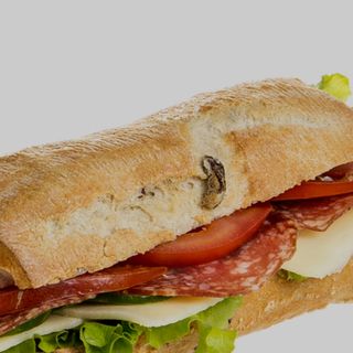 Чабата милано и топено сирене