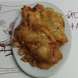 59. Пилешко месо пане апетитно и хрупкаво (550гр)