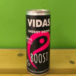 Енергийна напитка VIDAS Boost, 250 мл