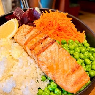 Фитнес купа със стек от Сьомга на BBQ