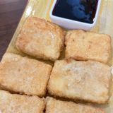 Панирани сиренца със сладко от боровинки (6бр)