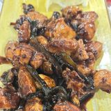 Пилешки хапки в норвежки сос