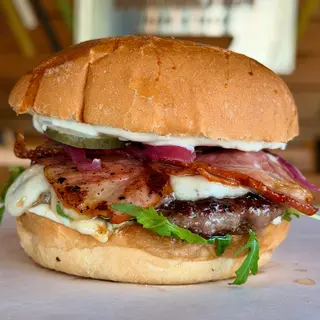 Hot honey burger