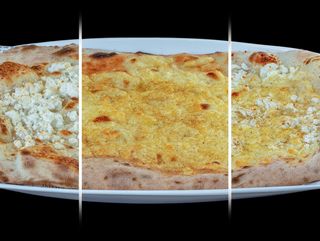 ПРЯСНО ИЗПЕЧЕН ДОМАШЕН ХЛЯБ със:	сирене и кашкавал