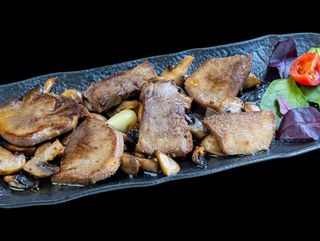 ТЕЛЕШКИ ЕЗИК В МАСЛО и ГЪБКИ