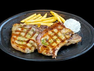 ПАЙДАКИ ПО ГРЪЦКИ с тирокафтери и пържени картофки