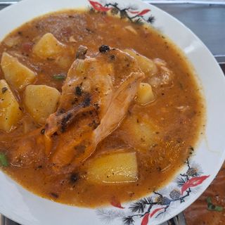 Пиле с картофи (350г)