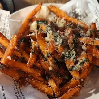 Пържени сладки картофи