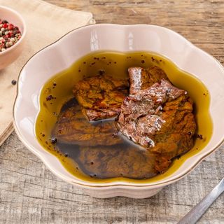 Стек от бон филе в зехтин